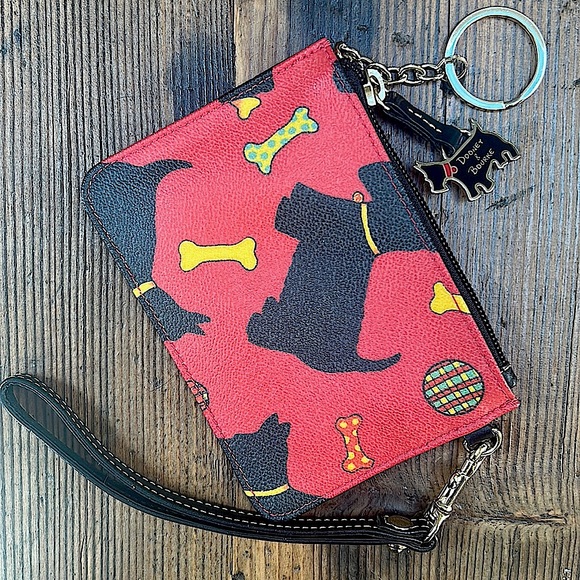 Dooney & Bourke Handbags - Dooney & Bourke Scottie zippered wristlet